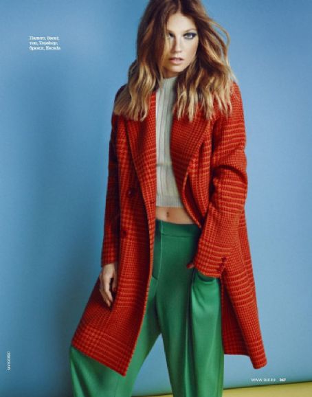 Masha Novoselova - Elle Magazine Pictorial [Russia] (October 2014)