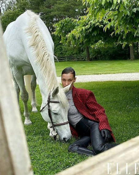 Bella Hadid - Elle Magazine Pictorial [United States] (August 2020)