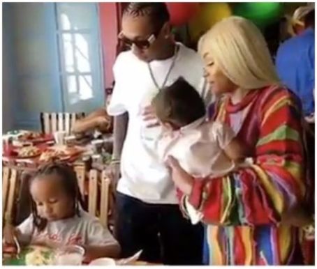 Blac Chyna and Tyga Throw King Cairo a 5th Birthday Party at Six Flags Magic Mountain in Los Angeles, California - October 14, 2017