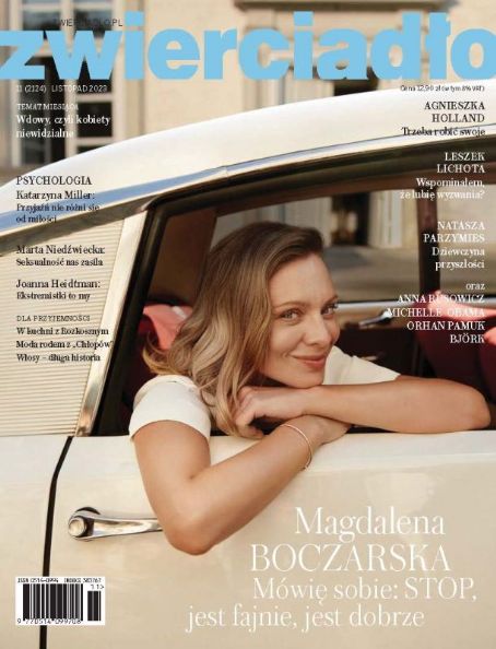 Magdalena Boczarska - Zwierciadło Magazine Cover [Poland] (November 2023)