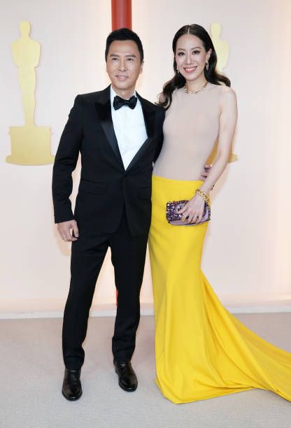 Donnie Yen and Cissy Wang - The 95th Annual Academy Awards (2023 ...