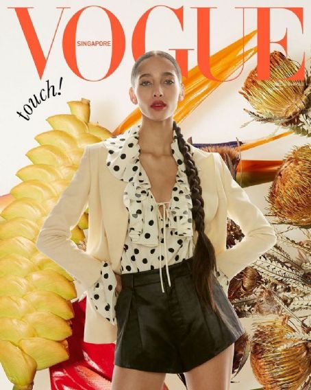 Yasmin Wijnaldum, Vogue Magazine February 2021 Cover Photo - Singapore