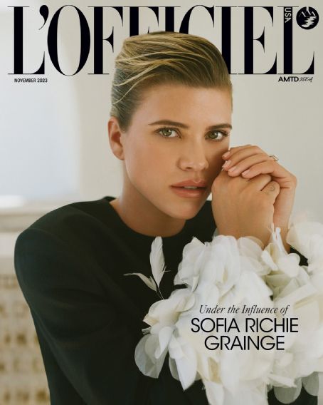 Sofia Richie, L'Officiel Magazine November 2023 Cover Photo - United States