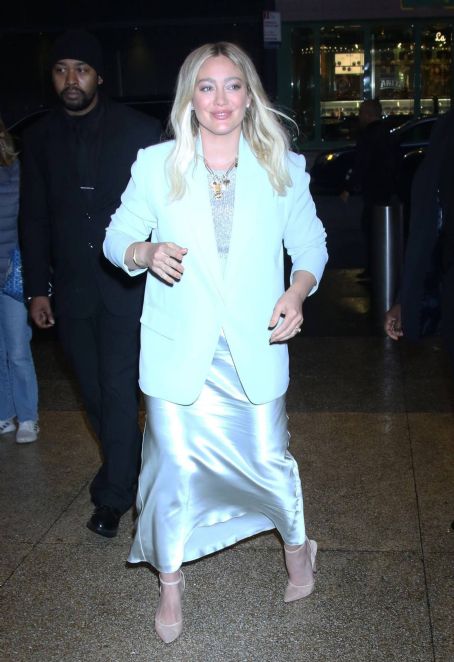 Hilary Duff – CBS Mornings to promote ‘My Little Sweet Boy’