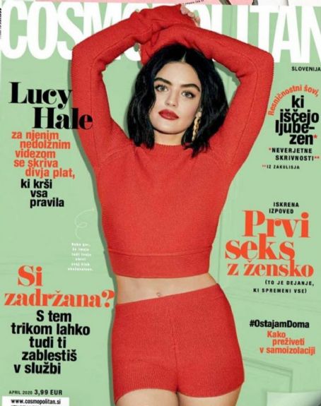 Lucy Hale - Cosmopolitan Magazine Cover [Slovenia] (April 2020)