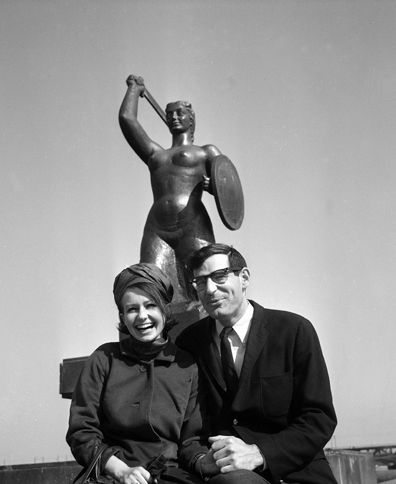 David Halberstam and Elzbieta Czyzewska