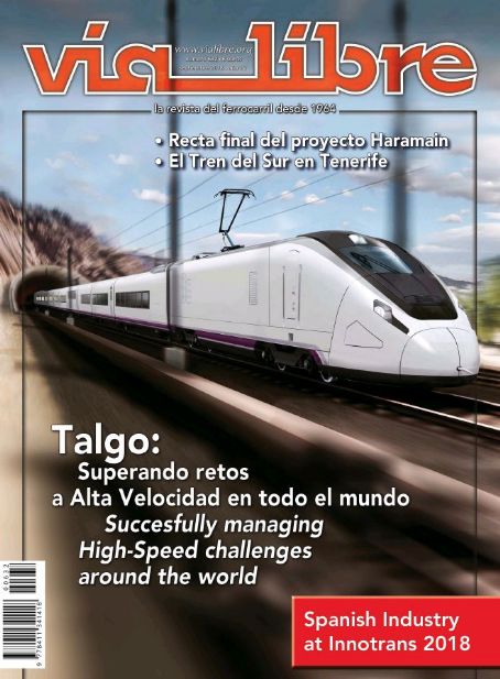 Via Libre Magazine September 2018 Cover Photo - Spain