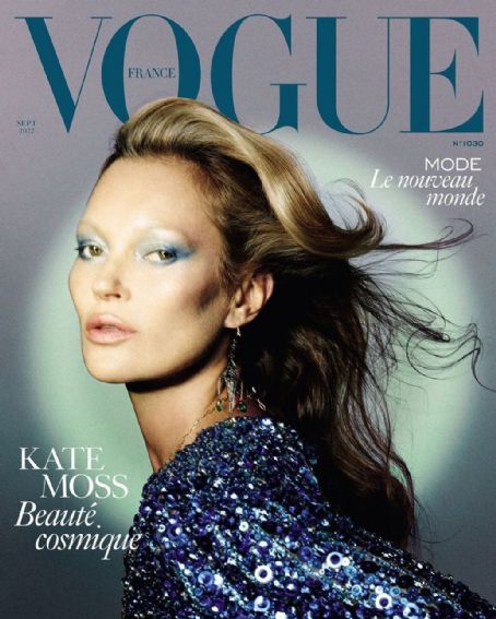 Kate Moss - Vogue Magazine Cover [France] (September 2022)