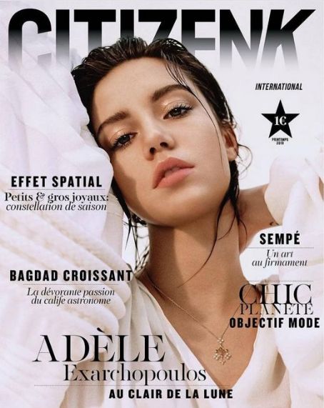 Adèle Exarchopoulos, Citizen K Magazine March 2019 Cover Photo - France