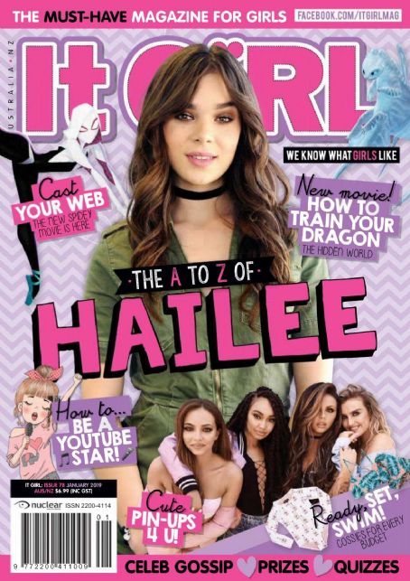 Hailee Steinfeld Tu It Girl Magazine January 19 Cover Photo Australia