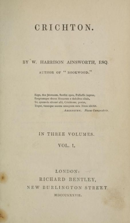 Crichton (novel)