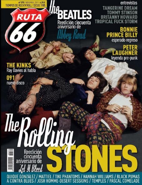 The Rolling Stones - Ruta 66 Magazine Cover [Spain] (November 2019)