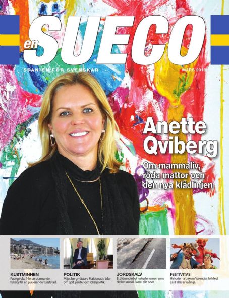 Anette Qviberg - En Sueco Magazine Cover [Sweden] (March 2016)