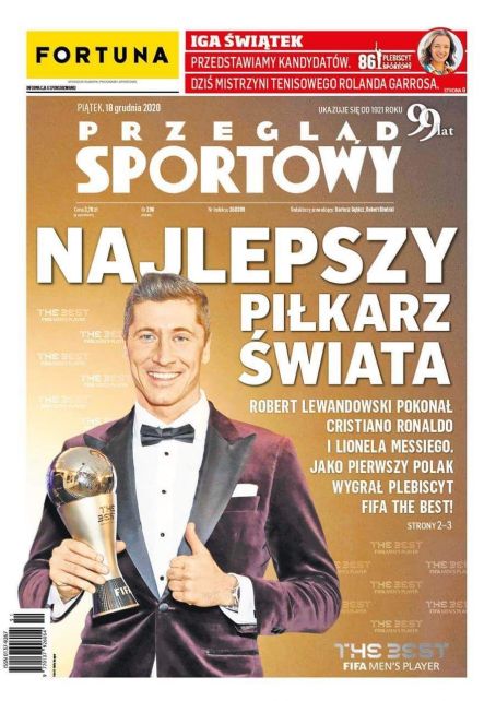 Robert Lewandowski - Przegląd Sportowy Magazine Cover ...