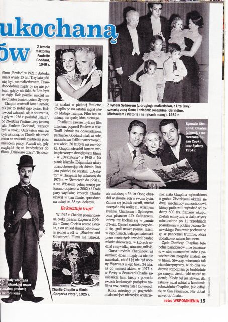 Charles Chaplin - Retro Wspomnienia Magazine Pictorial [Poland] (January 2018)