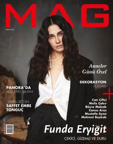 Funda Eryigit, Mag Magazine May 2021 Cover Photo - Turkey