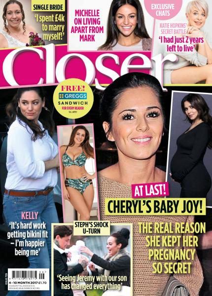 Cheryl - Closer Magazine Cover [United Kingdom] (4 March 2017)