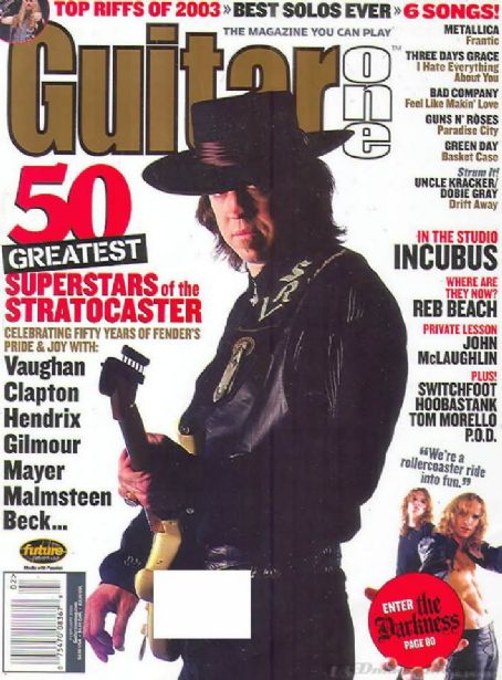 Stevie Ray Vaughan - Guitar One Magazine Cover [United States] (February 2004)
