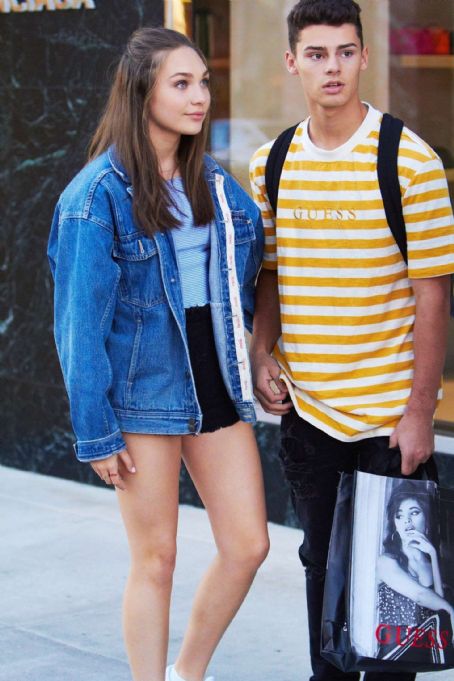 Maddie Ziegler and boyfriend Jack Kelly – Shopping at Balenciaga in ...