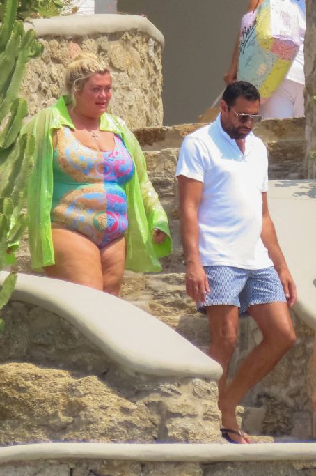 Gemma Collins – Sith Her Boyfriend Rami Hawash In Mykonos 