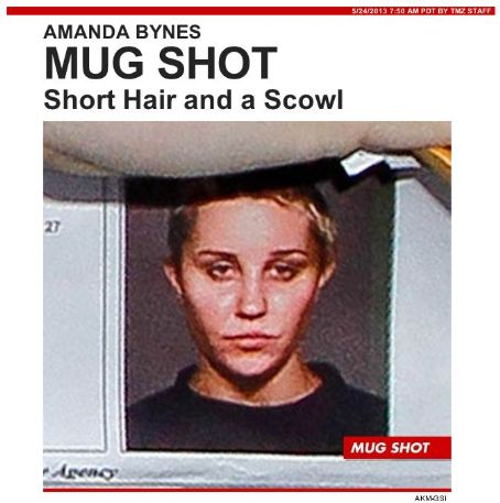 Mug Shot Shorn Hair | Amanda Bynes Picture #25372383 - 454 x 457 ...