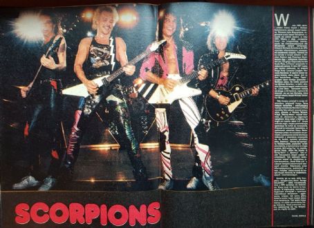 Scorpions - Ekran Magazine Pictorial [Poland] (4 May 1989) Picture ...