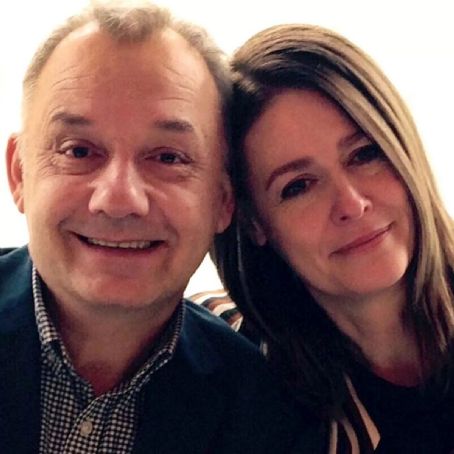 Bob Mortimer and Lisa Matthews