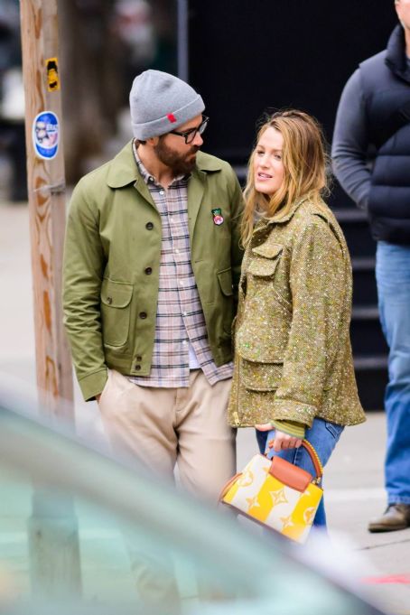Blake Lively – With Ryan Reynolds stepping out together in New York City