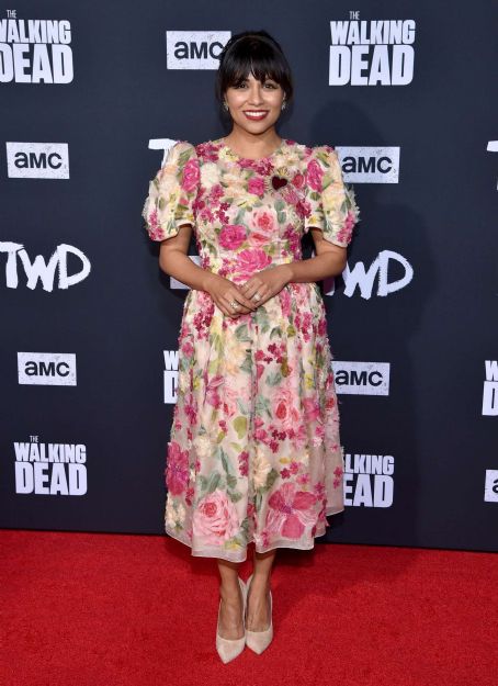 Karen David The Walking Dead Premiere In West Hollywood Famousfix Com Post