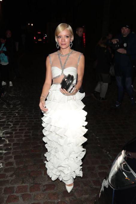 Lily Allen – BAFTAs Netflix – afterparty at the Chiltern Firehouse in London