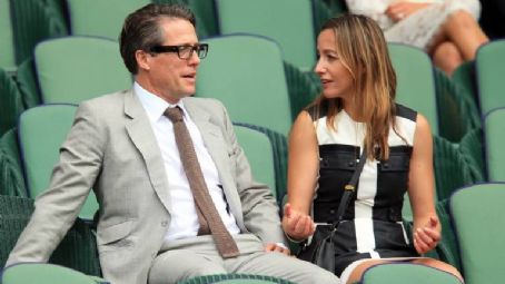 Hugh Grant and Anna Elisabet Eberstein