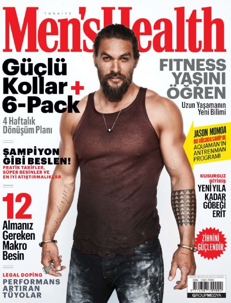 Jason Momoa - Men's Health Magazine Cover [Turkey] (December 2018)
