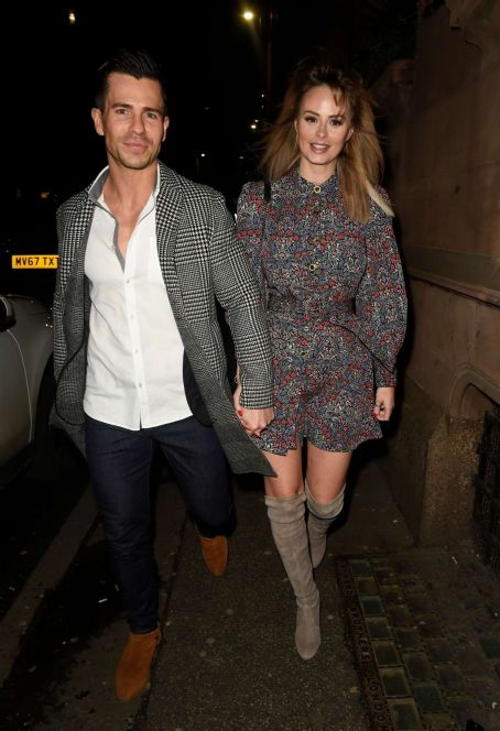 Rhian Sugden And Her Husband Oliver Mellor At Hawksmoor Restaurant In ...