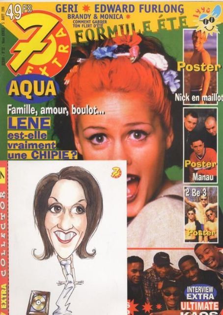 Lene Nystrøm - 7 Extra Magazine Cover [Belgium] (5 August 1998)
