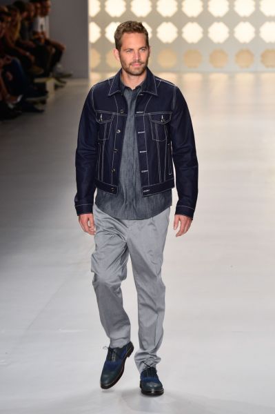 Paul Walker on the runway for Colcci at the Sao Paulo Fashion Week ...