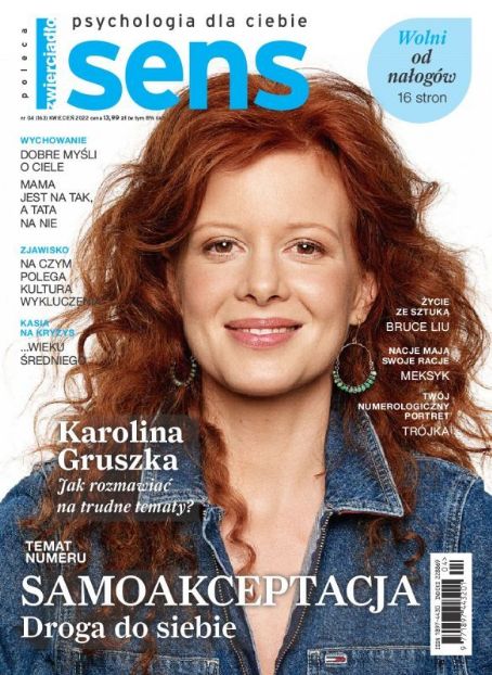 Karolina Gruszka, SENS Magazine April 2022 Cover Photo - Poland