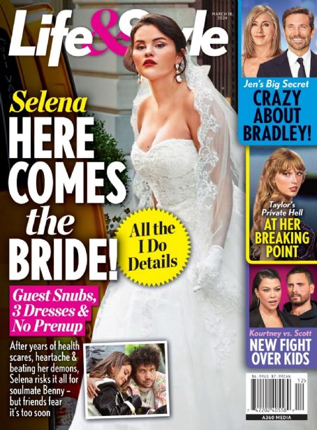 Selena Gomez - Life & Style Magazine Cover [United States] (18 March 2024)
