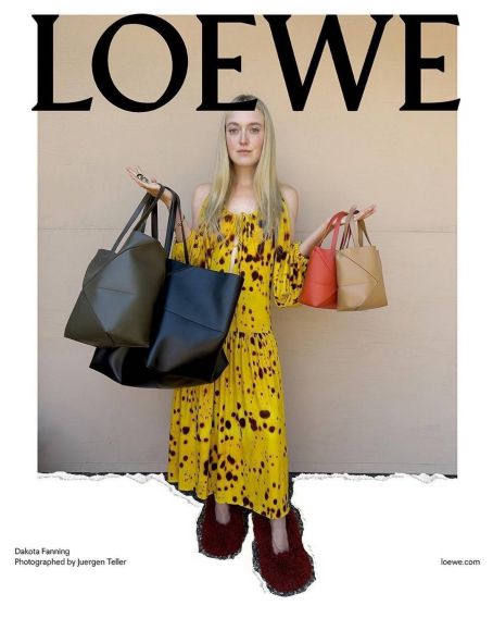 Dakota Fanning – Loewe Spring-Summer 2024 Campaign