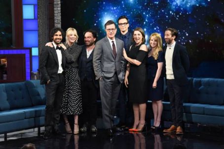 The Big Bang Theory Cast - The Late Show with Stephen Colbert (2019)
