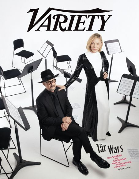 Cate Blanchett, Todd Field, Tár, Variety Magazine 05 January 2023 Cover ...