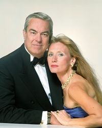Bill Kurtis and Donna La Pietra