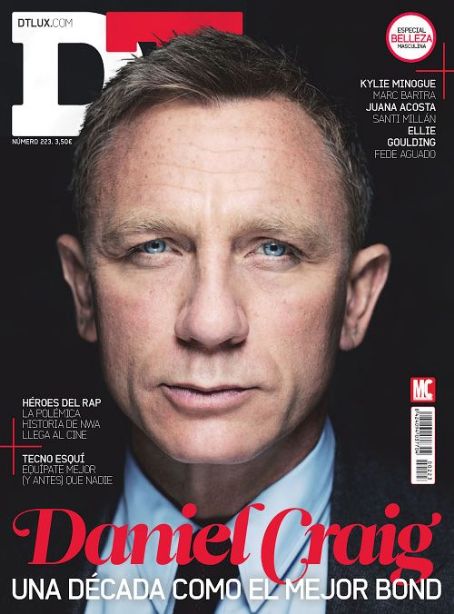 Daniel Craig, DT Magazine November 2015 Cover Photo - Spain