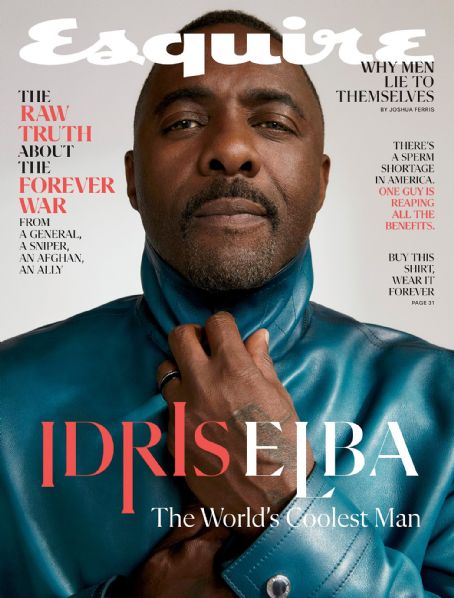Idris Elba, Esquire Magazine October 2021 Cover Photo - United States
