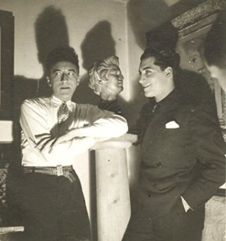 Jean Cocteau and Marcel Khill