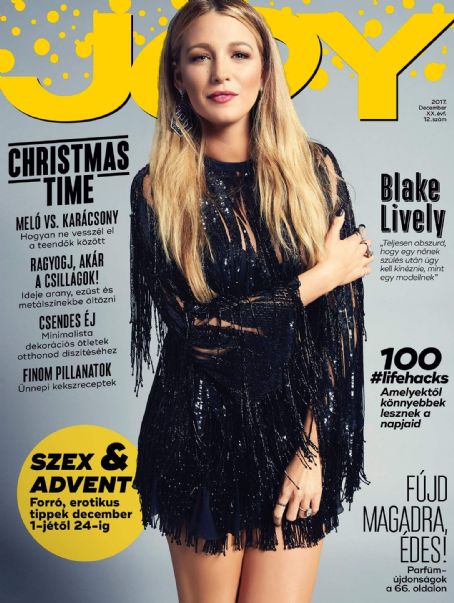 Blake Lively, Joy Magazine December 2017 Cover Photo - Hungary