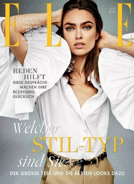 Sophie Vlaming - Elle Magazine Cover [Germany] (June 2022)