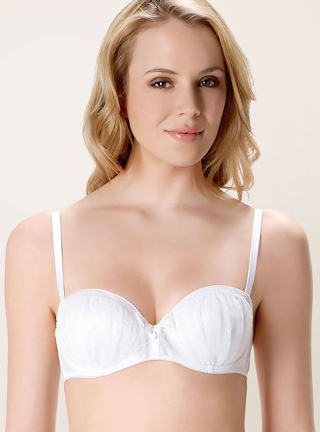 Boux Avenue Boux Avenue -PLUNGE STRAPLESS BRA - White