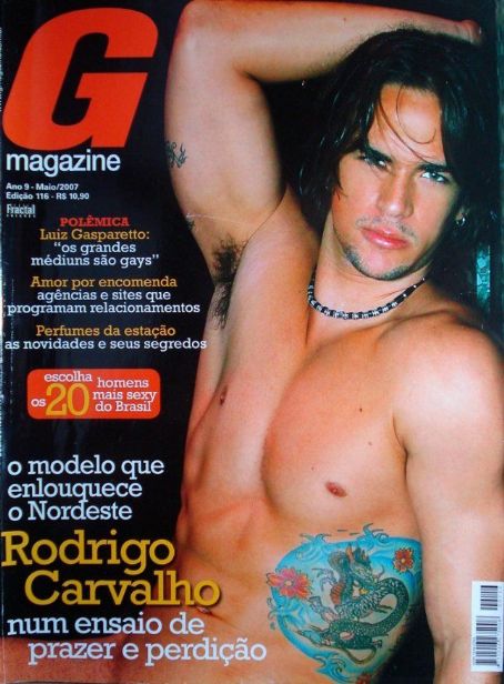 Rodrigo Carvalho, Big Brother Brasil - G Magazine Cover [Brazil] (May 2007)