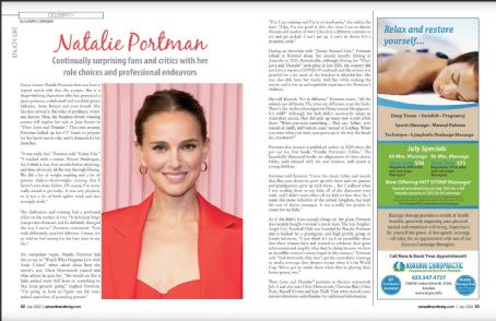 Natalie Portman – Arizona Health and Living Magazine (July 2022)