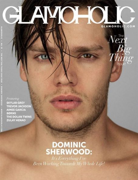 Dominic Sherwood, Glamoholic Magazine September 2016 Cover Photo ...